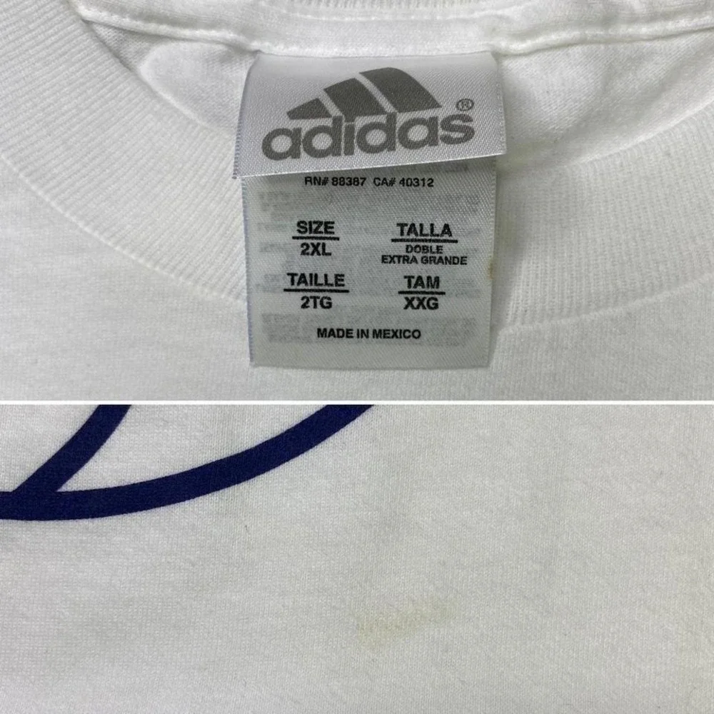 Vintage Pepperdine Waves college basketball adidas shirt 2XL